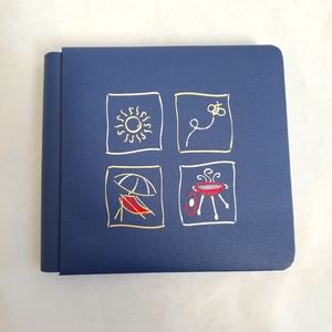 Creative Memories Navy Blue Summer Scrapbook Album